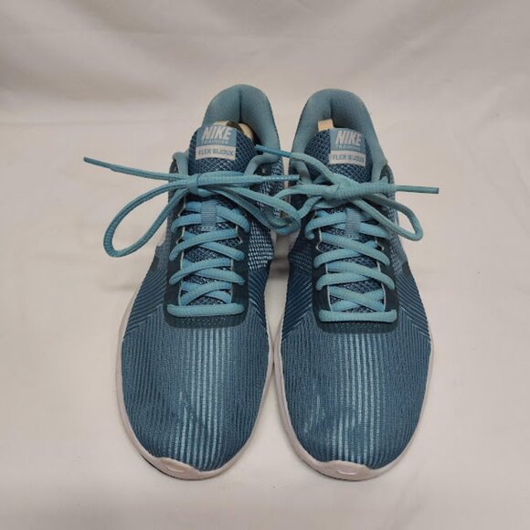 Nike Women's Flex Bijoux Blue Cross Training Running Athletic Shoes Size 7 - Picture 3 of 7